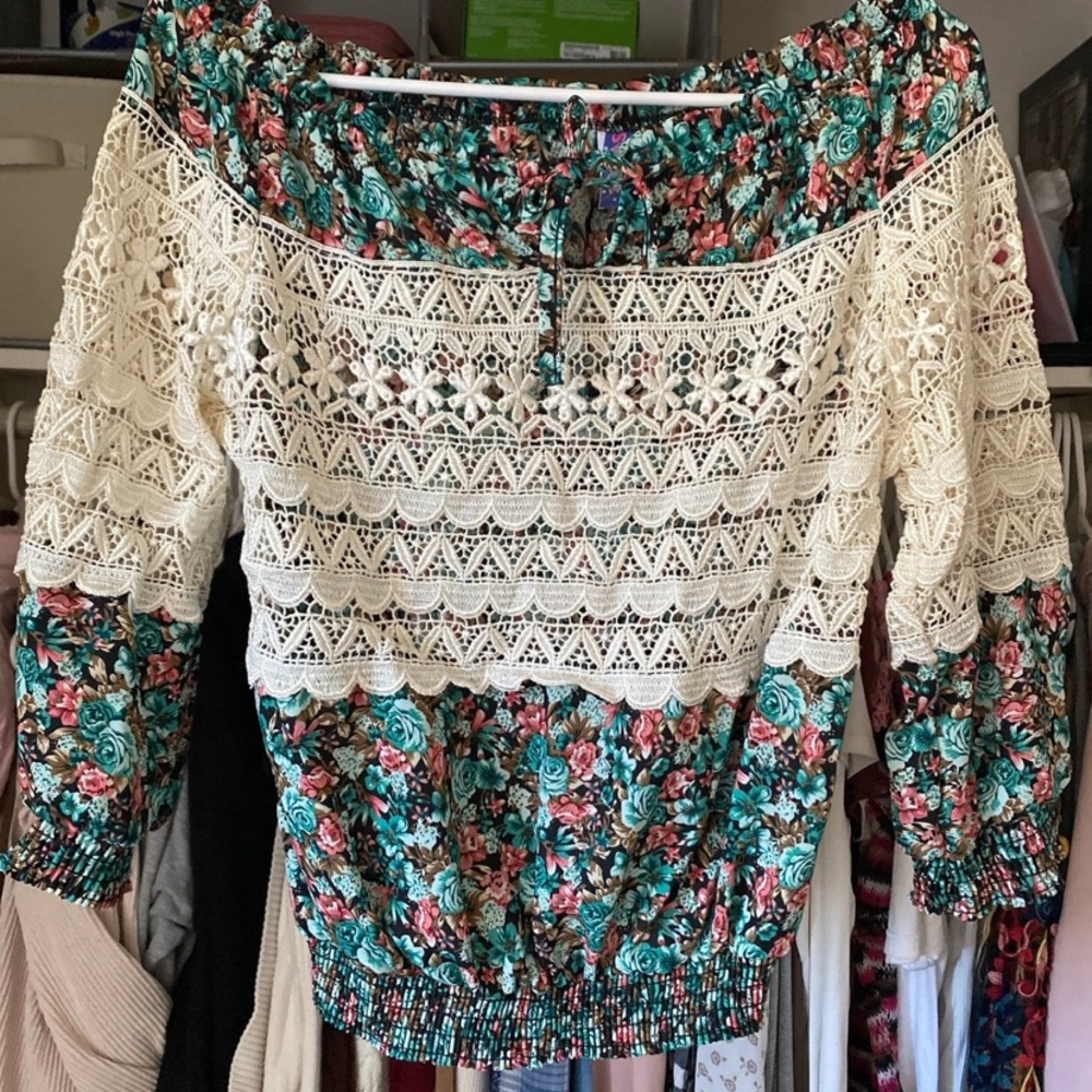 Cute off the shoulder shirt
